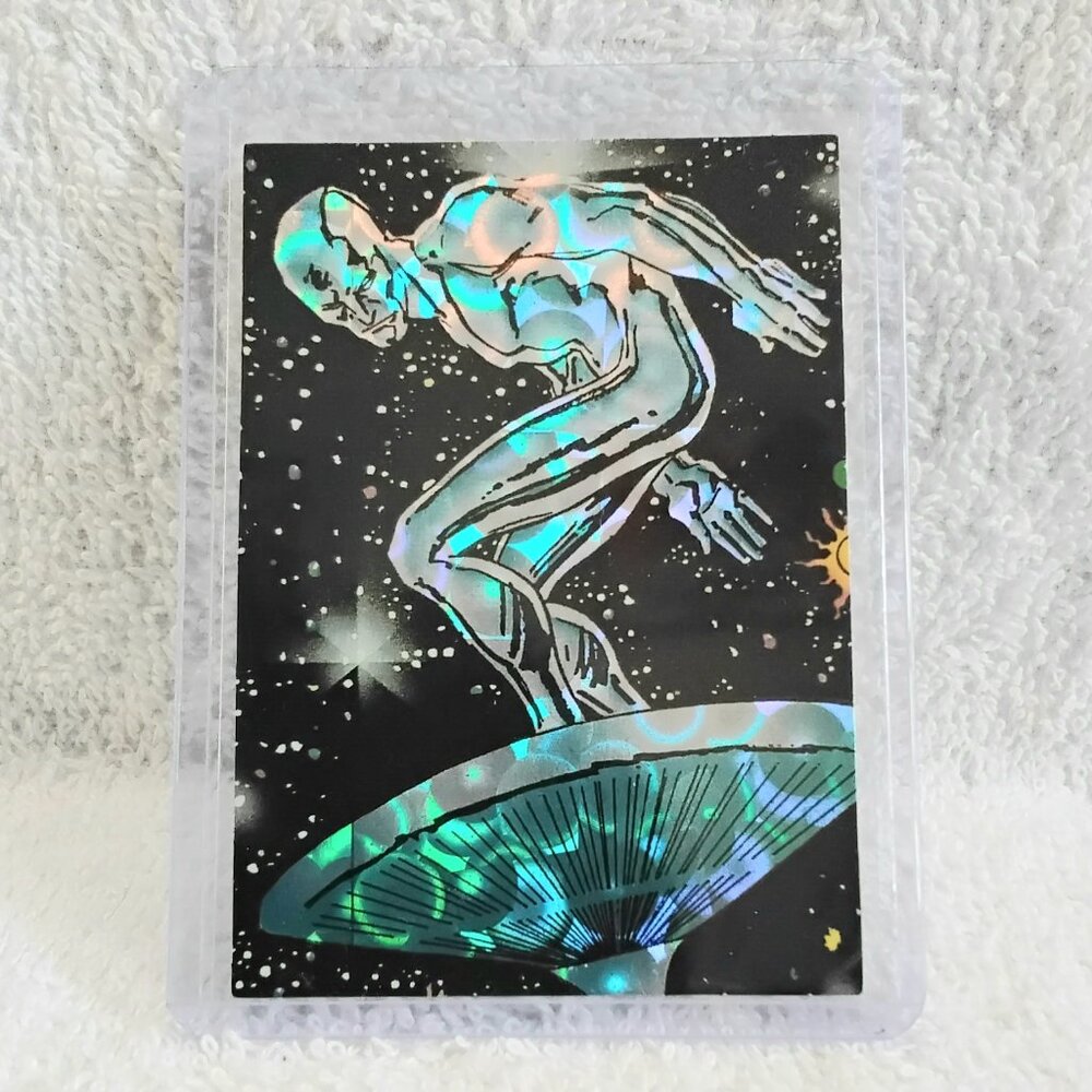 3/$25 Mint 1992 Marvel's Silver Surfer Prizm Humans Card 37!!